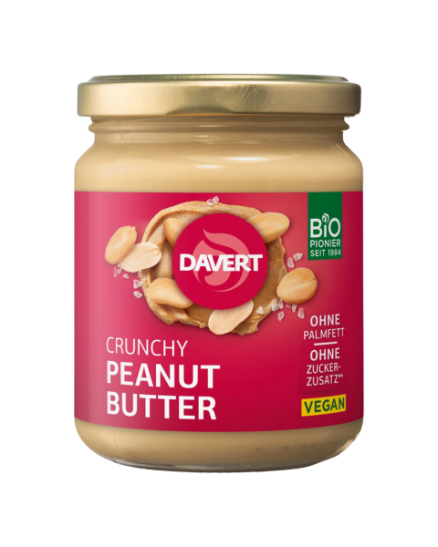 Davert Bio Crunchy Peanut Butter