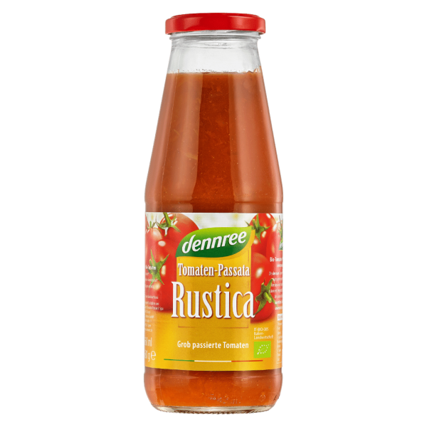 dennree Bio Tomaten-Passata Rustica