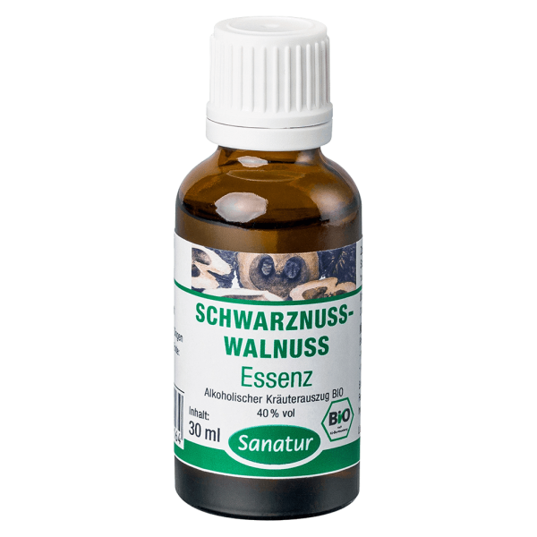 Sanatur Bio Schwarznuss-Walnuss Essenz