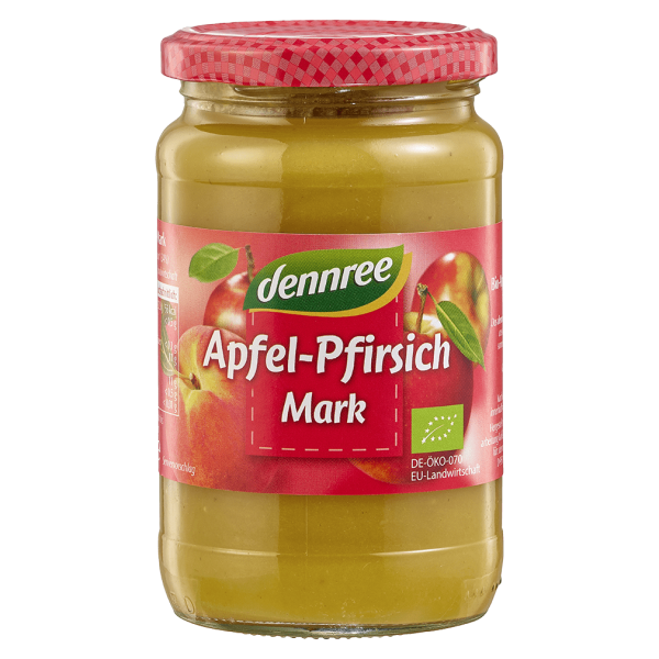 dennree Bio Apfel-Pfirsich-Mark