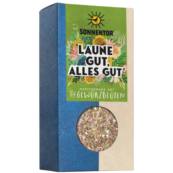 Sonnentor Bio Laune gut, alles gut - Gewürz-Blüten-Zubereitung, 25g