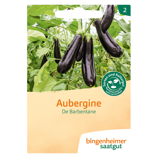 Bingenheimer Saatgut Bio Aubergine De Barbentane