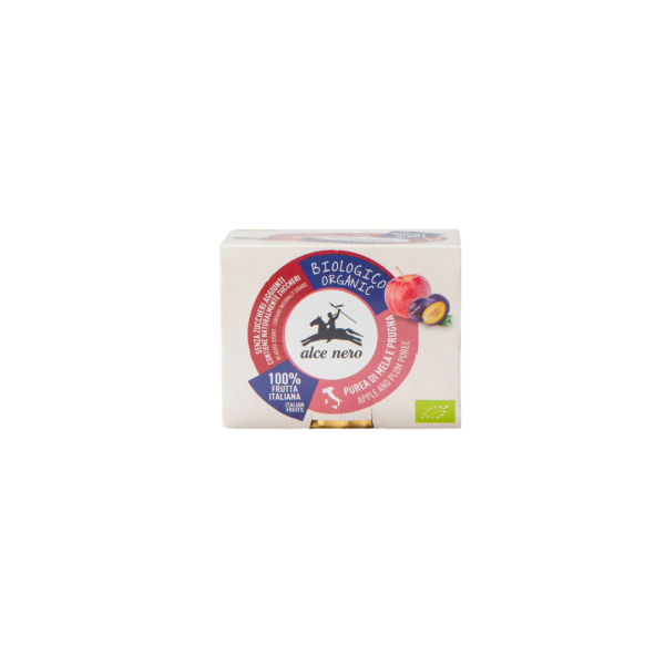 Alce Nero Bio Apfel-Pflaumen-Püree, 200g