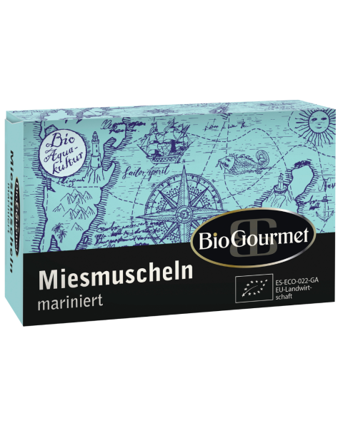 BioGourmet Bio Miesmuscheln mariniert, 111g
