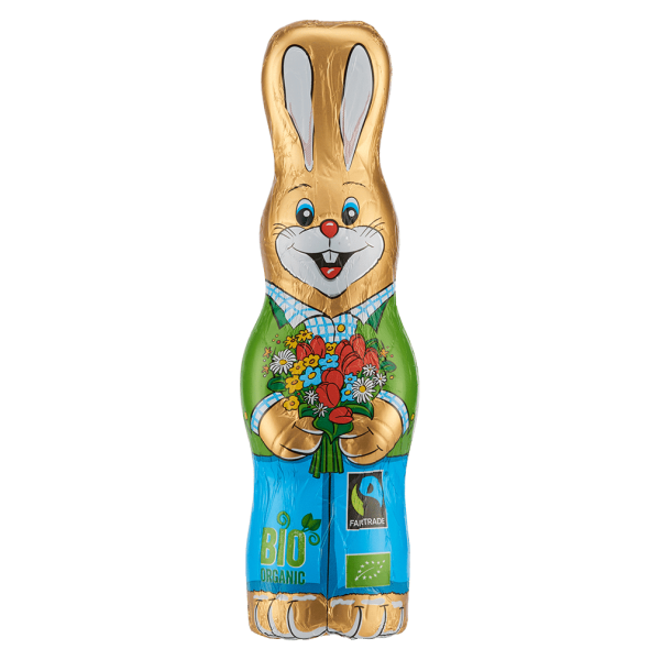 Confiserie Rabbel Bio Osterhase in Stanniol