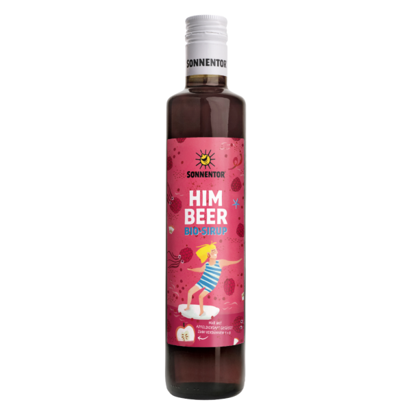 Sonnentor Bio Himbeer Sirup, 500 ml