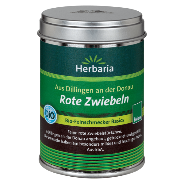 Herbaria Bio Rote Zwiebeln, 50g