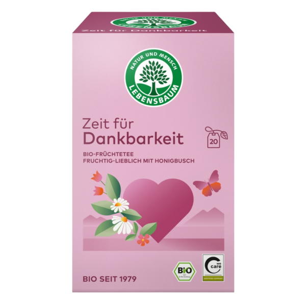 Lebensbaum Bio Zeit für Dankbarkeit, 20Btl