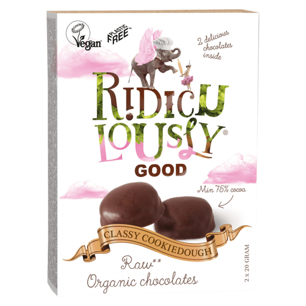 LOVECHOCK Bio Ridiculously Good Schokoladenpralinen Classy Cookiedough