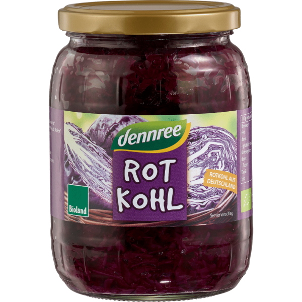 dennree Bio Rotkohl