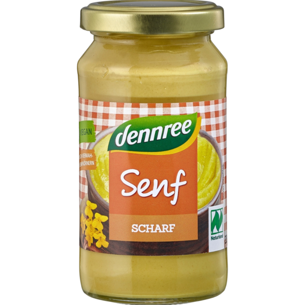 dennree Bio Senf scharf
