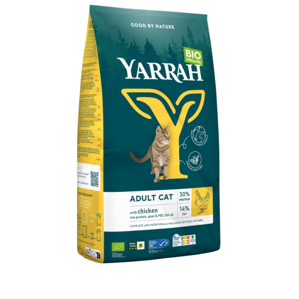 Yarrah Bio-Katzenfutter Trocken Adult Huhn