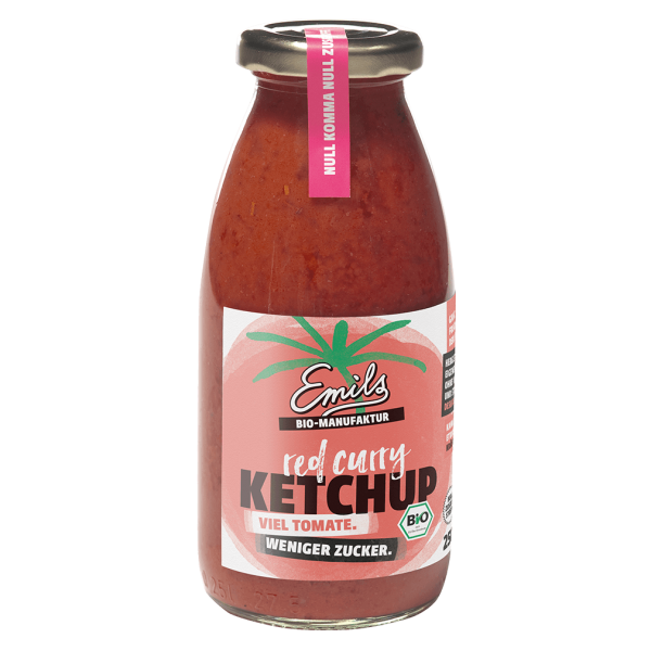 Emils Bio Red Curry Ketchup, 250ml