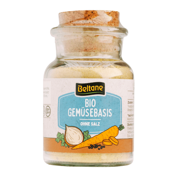 Beltane Bio Gemüsebasis im Korkenglas, 90g