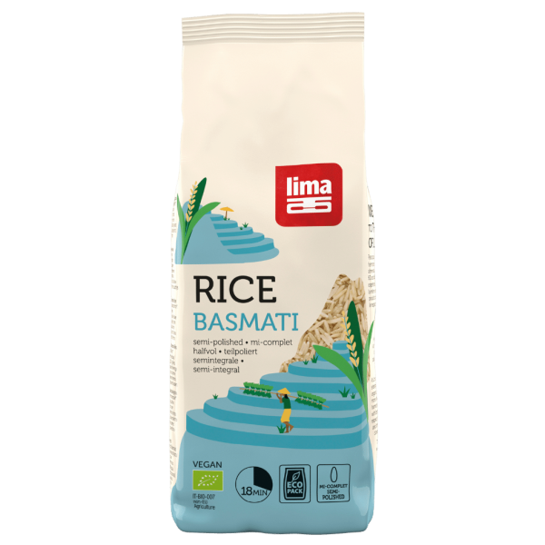 Lima Bio Basmati Reis teilpoliert