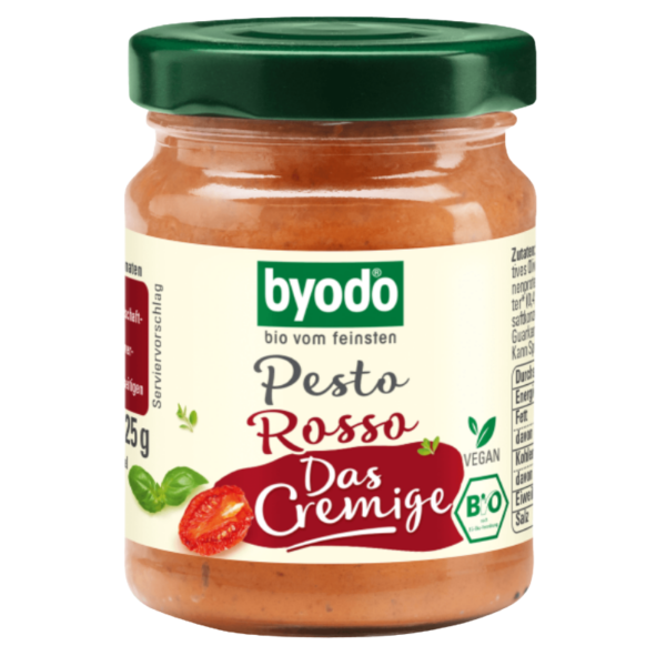 byodo Pesto Rosso cremig, 125 g