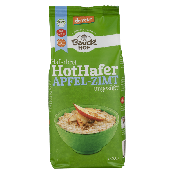 Bauckhof  Bio Hot Hafer Apfel-Zimt