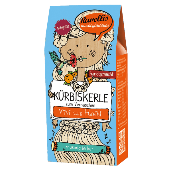 Bio Kürbiskerne Dunkle Schoko-Orange