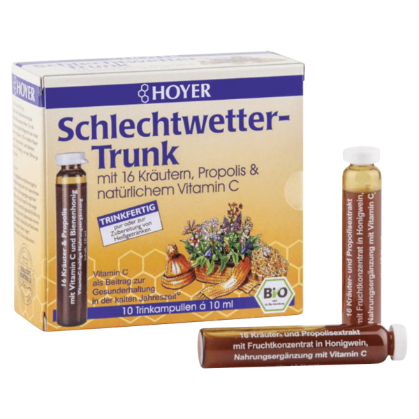 Hoyer Bio Schlechtwetter-Trunk