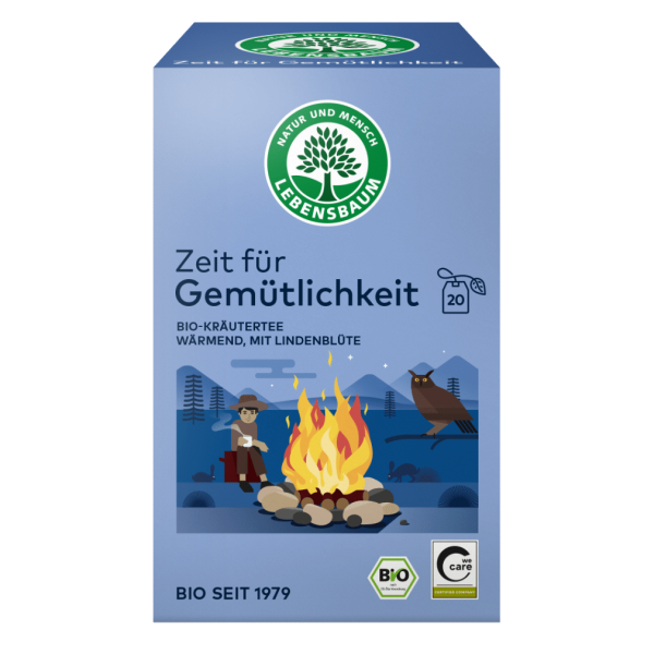 Lebensbaum Bio Linde & Lagerfeuer Tee, 30g