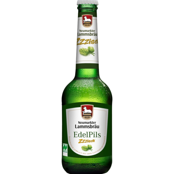 Neumarkter Lammsbräu Bio EdelPils, Zzzisch, 0,33 L MHD 30.04.2025