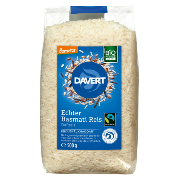 Davert Bio Echter Basmati Reis