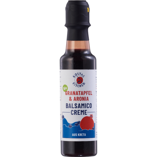 Kostas Kitchen Bio Balsamico Creme Granatapfel und Aronia