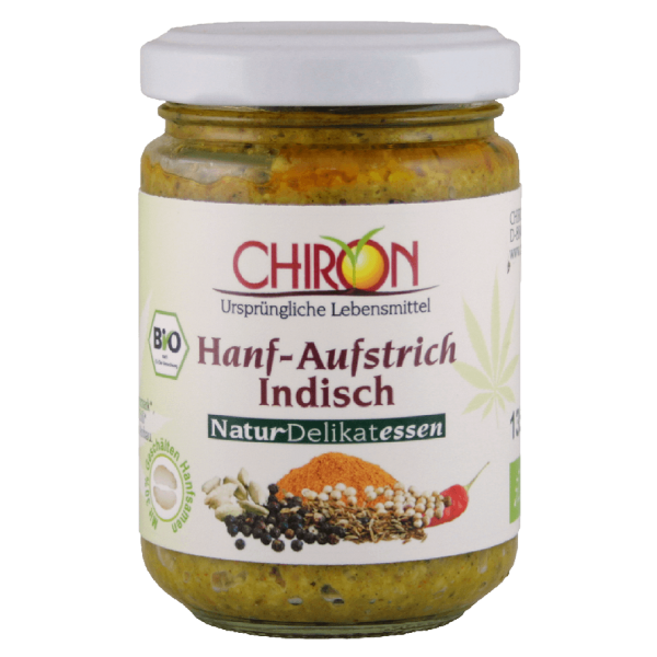 Bio Hanf-Aufstrich Indisch von Chiron bei greenist.de