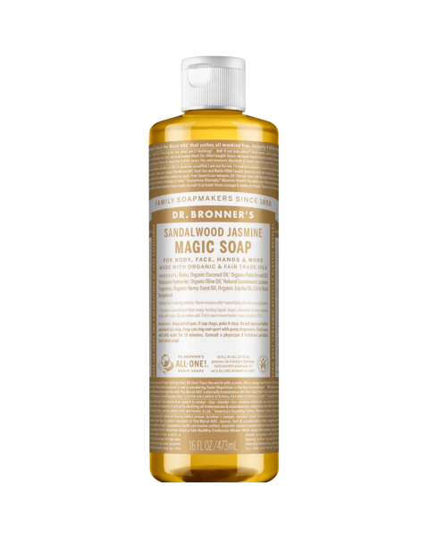 Dr. Bronners  Naturseife Sandelholz-Jasmin 18-in-1
