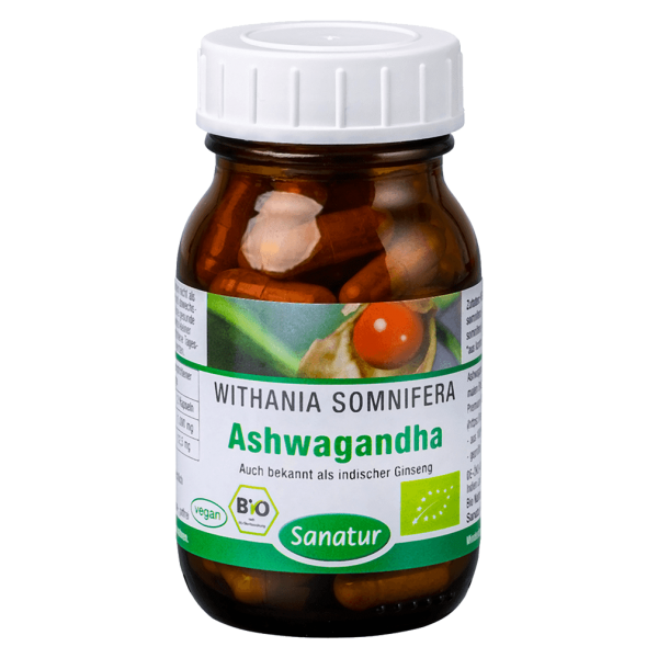 Sanatur Bio Ashwagandha Kapseln mit KSM-66
