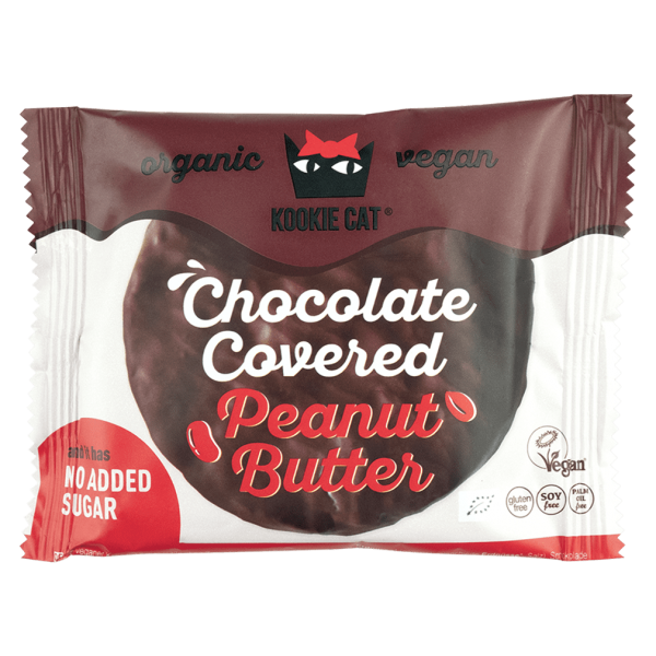 Kookie Cat Bio Peanut Butter Chocolate covered