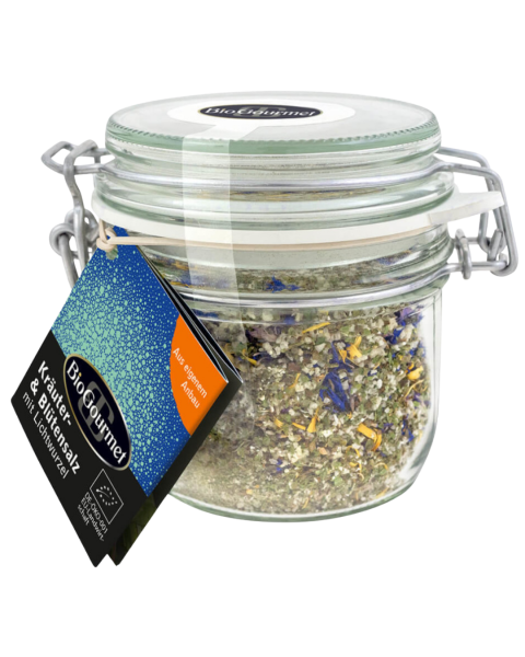 BioGourmet Bio Kräuter &amp; Blütensalz, 150g