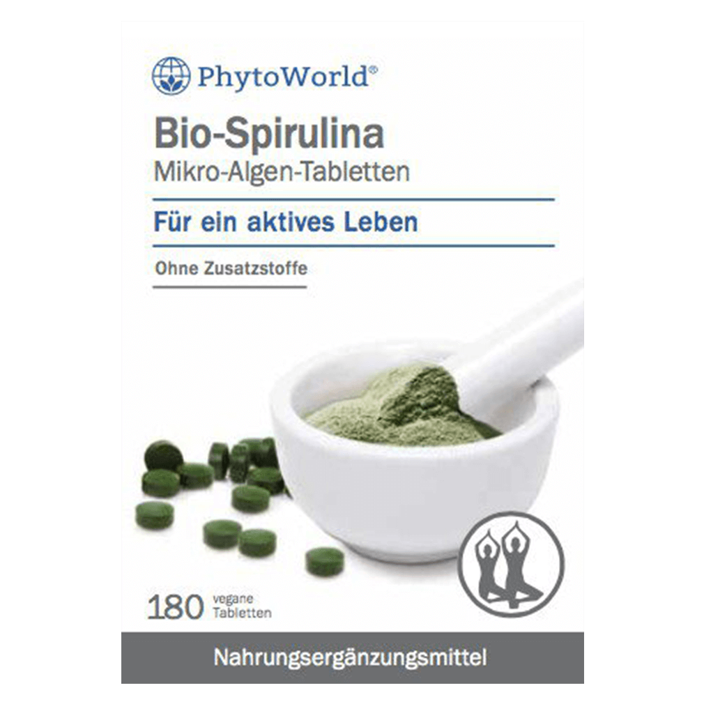 BioSpirulina MikroAlgenTabletten, 180 Stück von Dr.Dünner bei