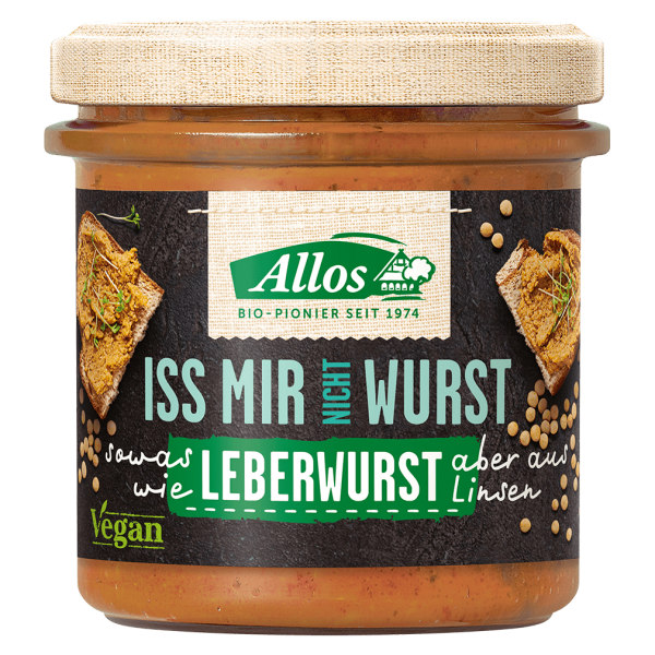 Allos Bio Iss mir nicht Wurst, Leberwurst