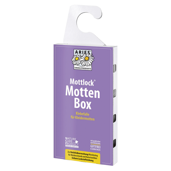 Mottlock Mottenbox, Kleidermotten