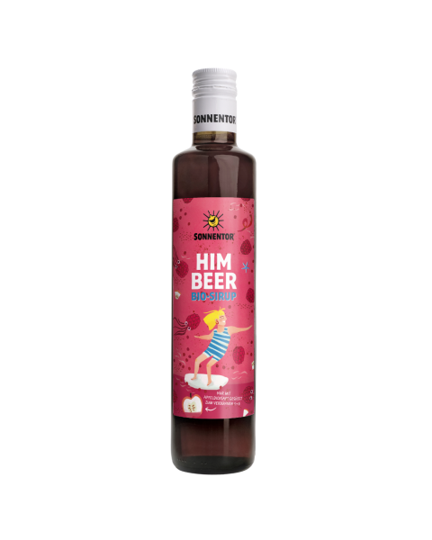 Sonnentor Bio Himbeer Sirup, 500 ml