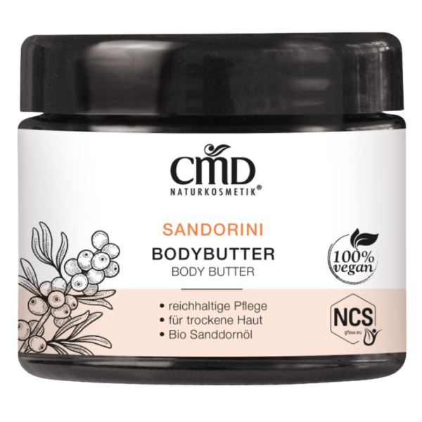 CMD Naturkosmetik Bodybutter Sandorini