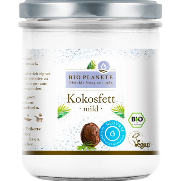 Bio Planète Bio Kokosfett, mild gedämpft