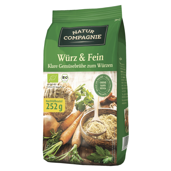 Natur Compagnie Bio Würz &amp; Fein, 252g