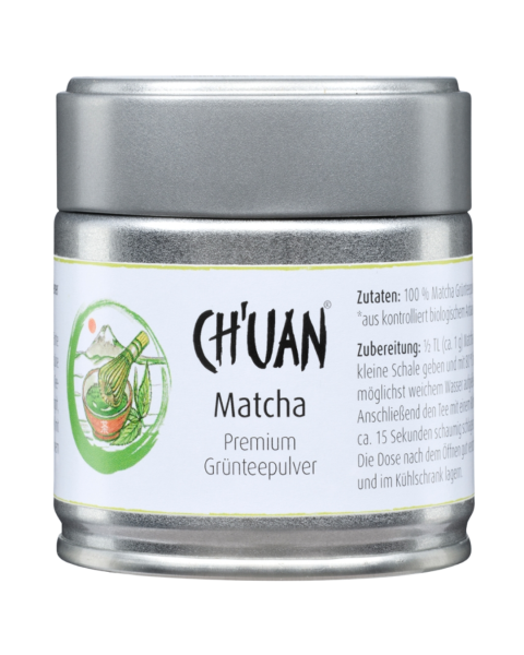 Salus CH’UAN® Matcha Premium Grünteepulver