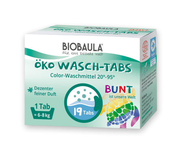 BIOBAULA Wasch-Tabs BUNT