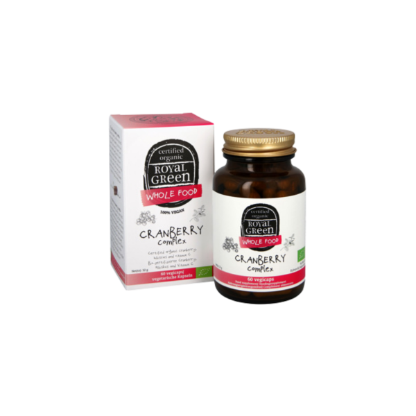 Royal Green  Bio Cranberry Kapseln mit D-Mannose, 60 Stück