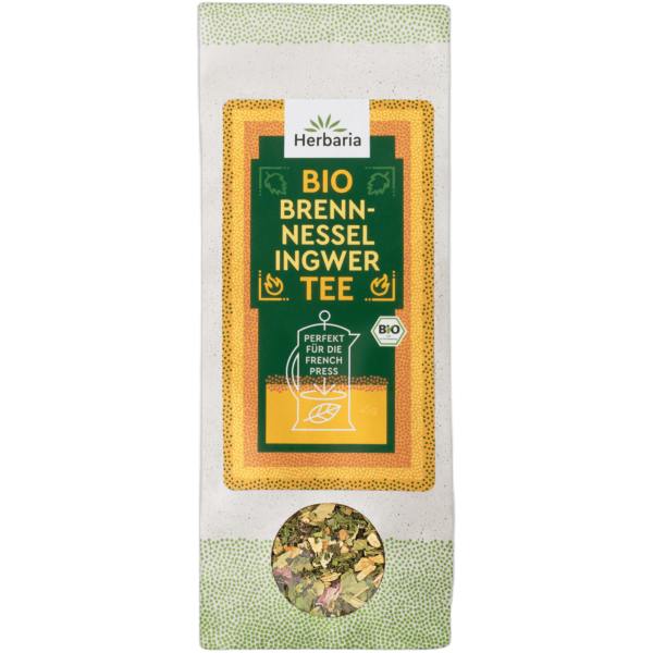 Herbaria Bio Brennnessel-Ingwer Teemischung 45g, lose