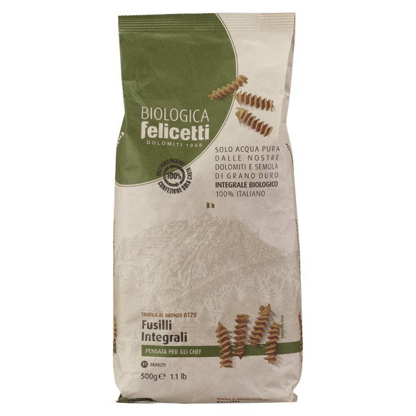 Felicetti Bio Vollkorn-Hartweizen Fusilli