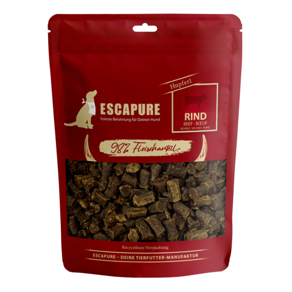 Escapure Bio Hunde Snack Hupferl Rind