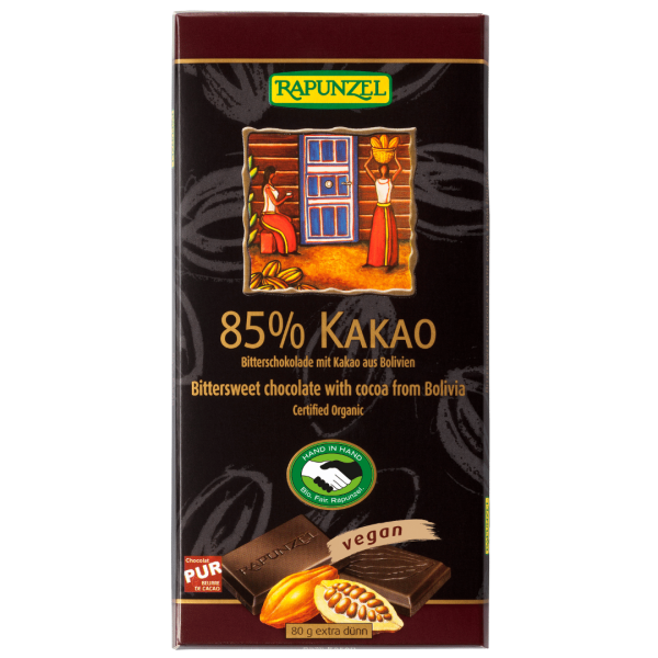 Rapunzel Bio Bitterschokolade 85% Kakao