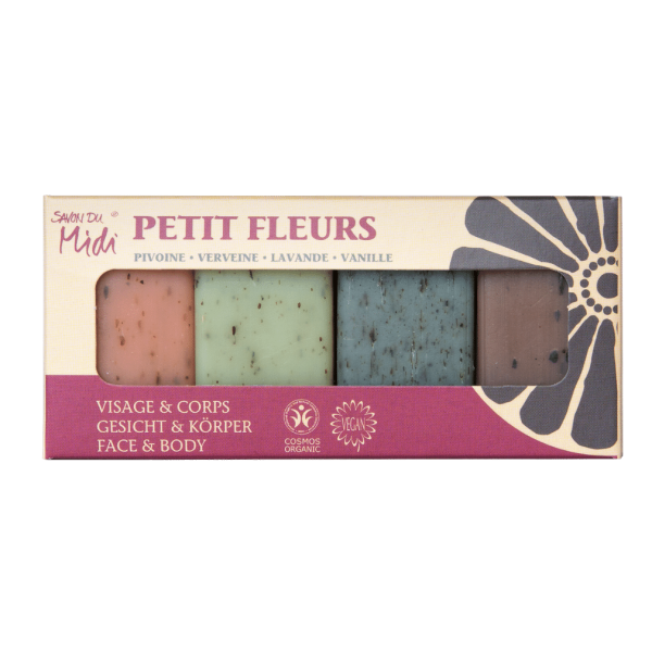 Savon Du Midi Petit Fleurs 4x20g im Set