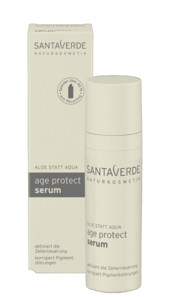 Santaverde Aloe Vera Blüte Age Protect Serum