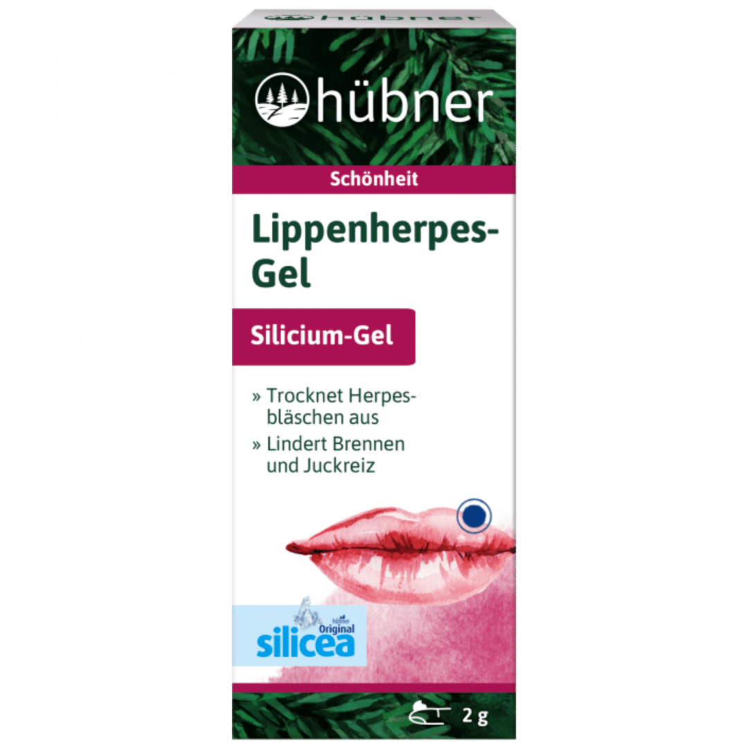 Silicea Lippenherpes-Gel von Hübner bei