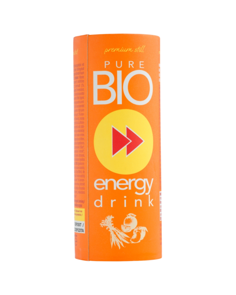 Pure Bio Energy Drink Bio Energy Drink Orange Pfirsich Karotte